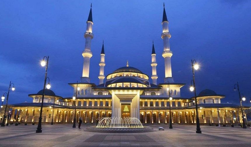 Beştepe Millet Camii'nde Mevlid-i Nebi Gecesi Özel Programı düzenlenecek