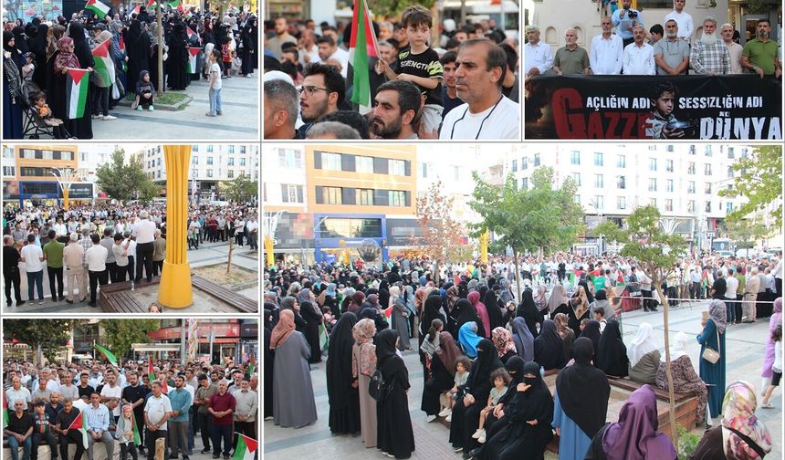 Halktan Filistin Konvoyu'na destek, Gazze'deki katliamlara tepki
