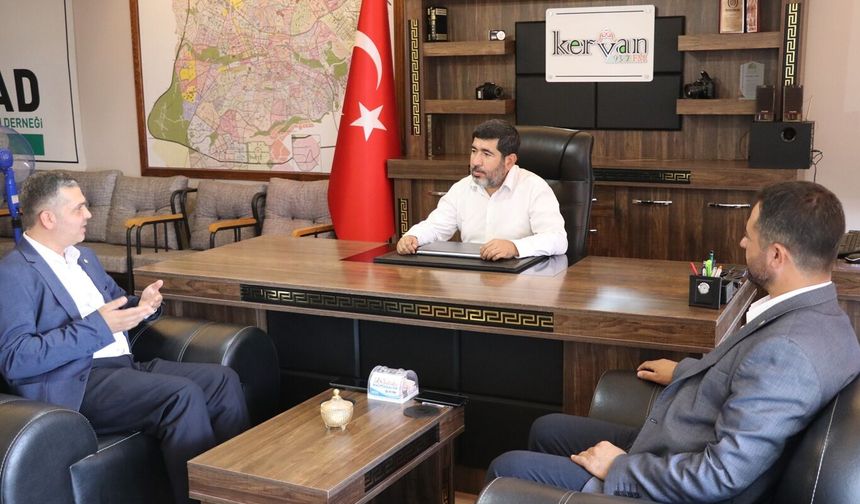 HÜDA PAR Gaziantep İl Başkanlığından yerel basına ziyaret