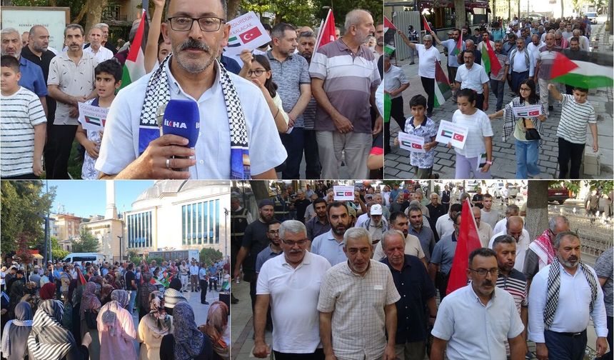 Malatya'dan Gazze'ye destek: İnsani yardım bir lütuf değil, evrensel bir haktır
