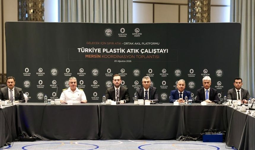Mersin'de plastik kirliliğiyle mücadele için kurumlar bir araya geldi