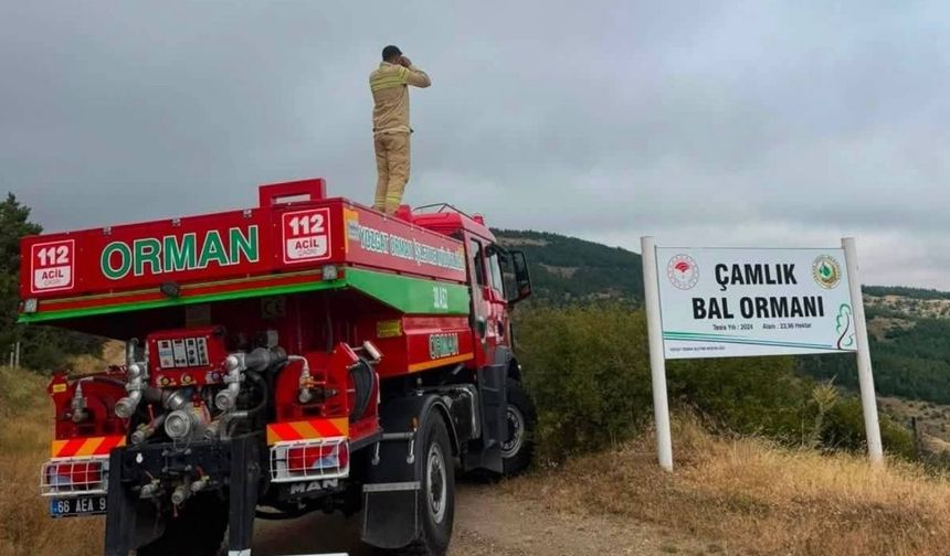Ormanlık alanlar yangın riskine karşı gözetim altında