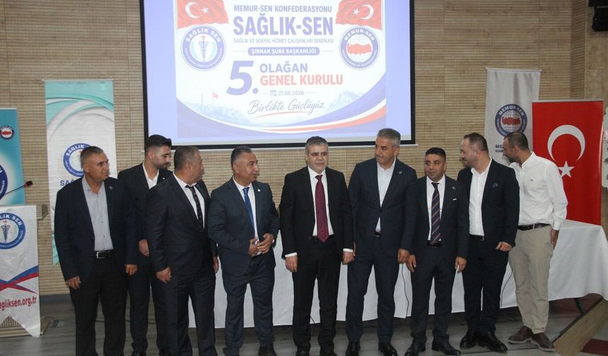 Sağlık-Sen Şırnak'ta Anmal yeniden güven tazeledi