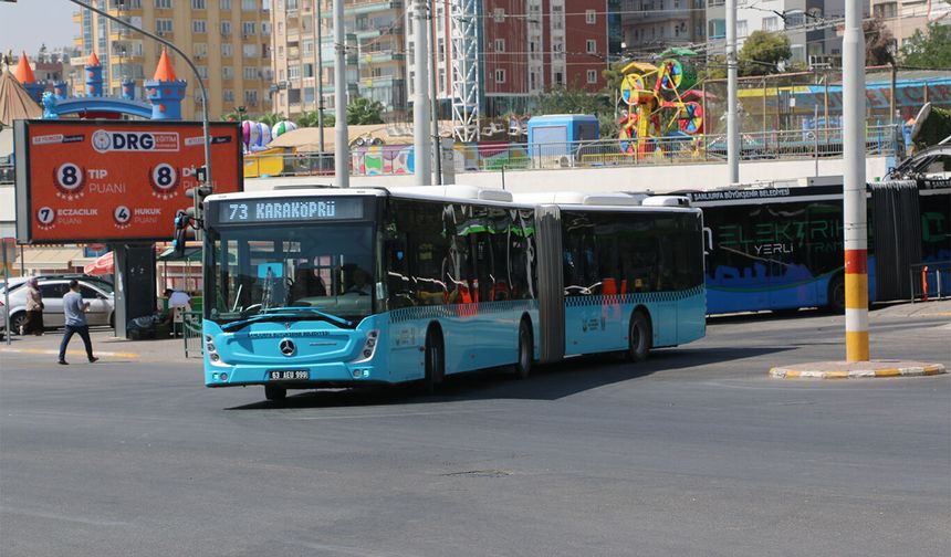 Şanlıurfa'da toplu taşımaya zam: Tam biniş 30 TL oldu