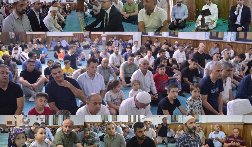 Siirt'te Mevlid Kandili'nde camiler dolup taştı