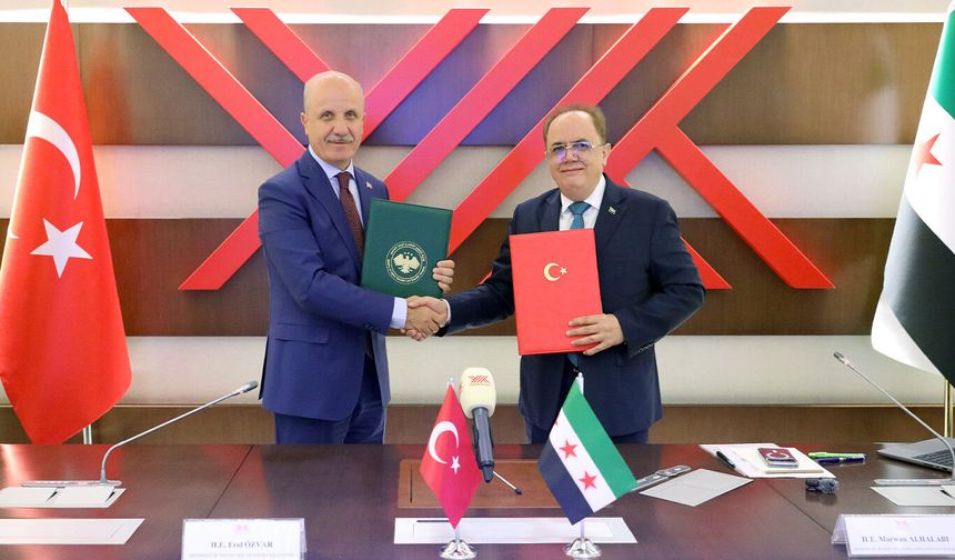 Türkiye ile Suriye arasında yükseköğretimde iş birliği anlaşması