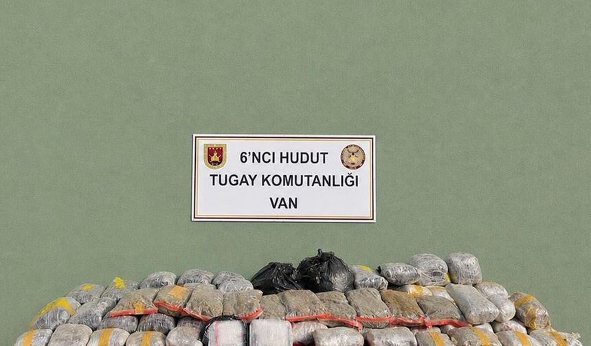 Van hudut hattında 51 kilo uyuşturucu ele geçirildi