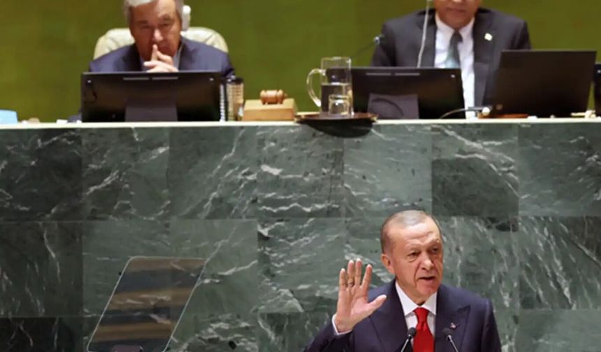 Cumhurbaşkanı Erdoğan BM Genel Kurulu için New York'ta 