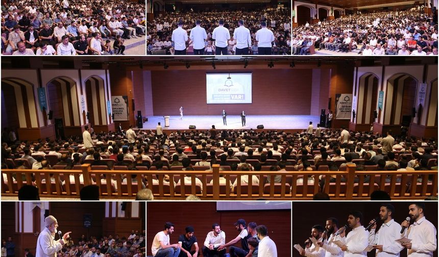 Davet ve Gençlik Hareketi yeni sezon programını düzenledi