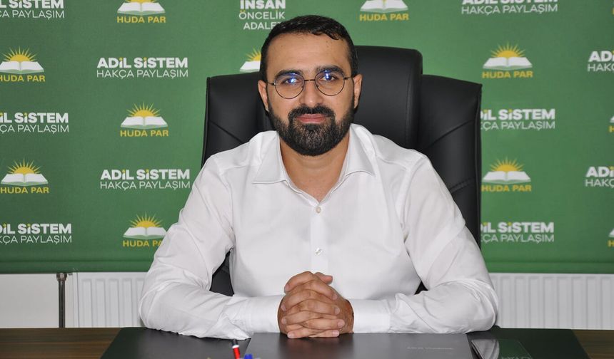 HÜDA PAR Batman Merkez İlçe Başkanı Altun: Okul kantinlerinde boykot ürünleri satılmamalı