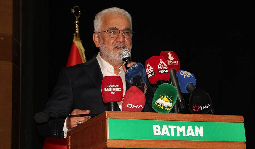 HÜDA PAR Genel Başkanı Yapıcıoğlu: Sapkınlığı başkasına bulaştırma hürriyetinizi tanımıyoruz