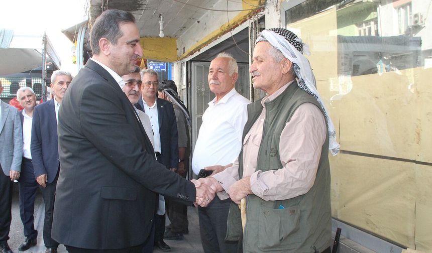 HÜDA PAR Milletvekili Ramanlı, Uludere'de esnafı ziyaret etti