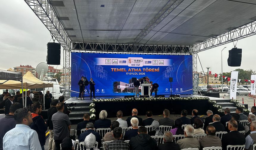 Suriçi Çarşısı'nın 3. etabının temeli atıldı
