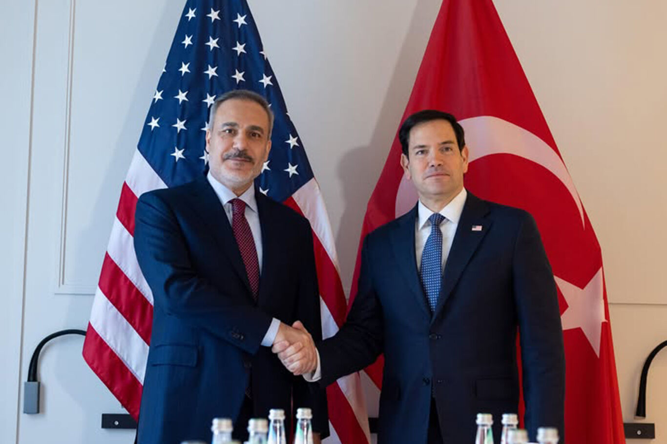 Dışişleri Bakanı Fidan, ABD'li mevkidaşı Rubio ile görüştü