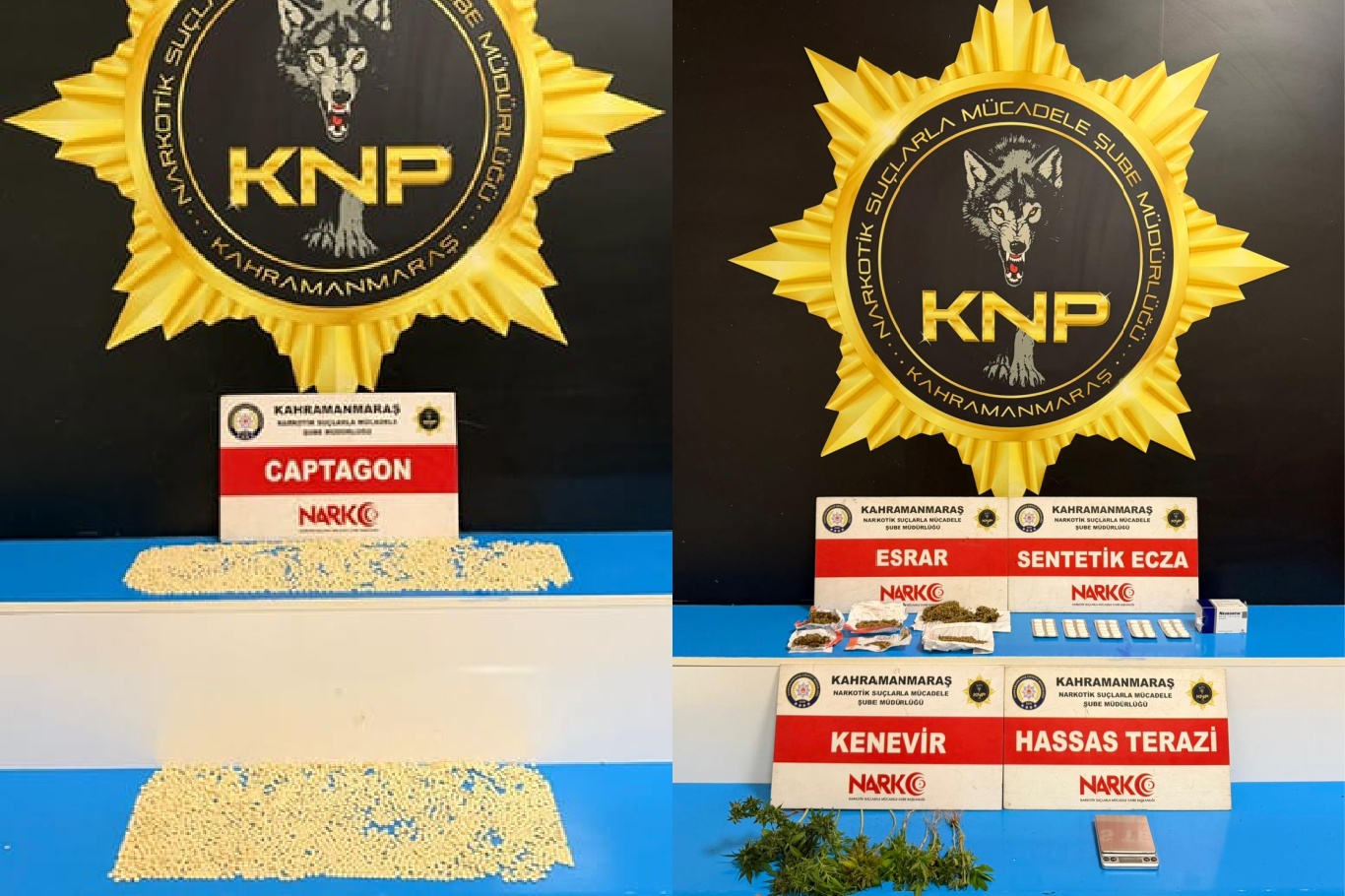 Kahramanmaraş’ta uyuşturucu operasyonu: 3 tutuklama