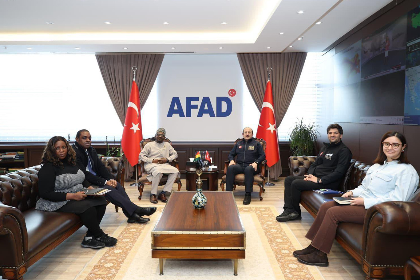 Türkiye ile Gana arasında afet yönetimi iş birliği 
