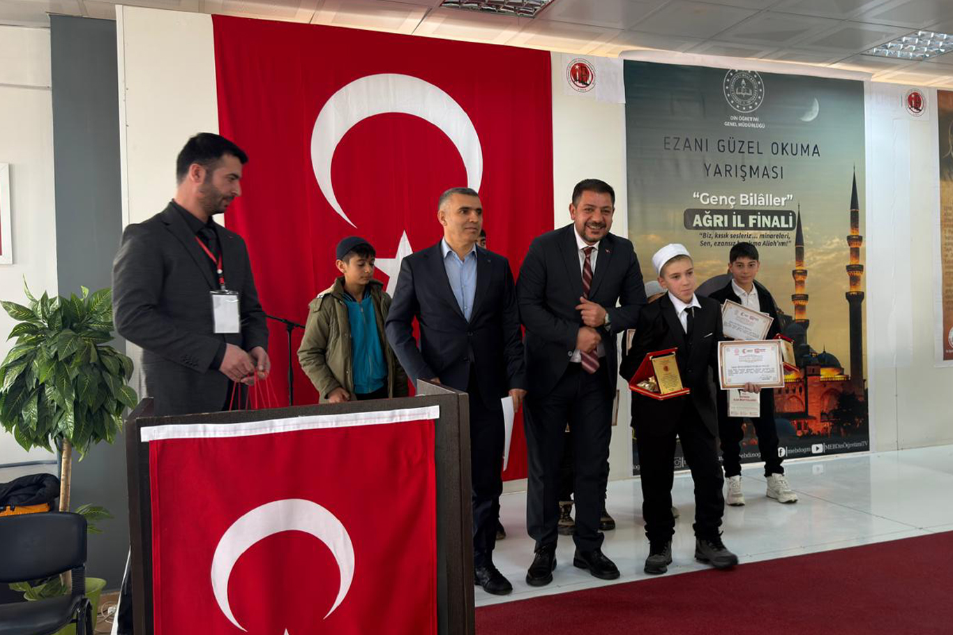 Ağrı'da Ezan Okuma Yarışması finali gerçekleştirildi