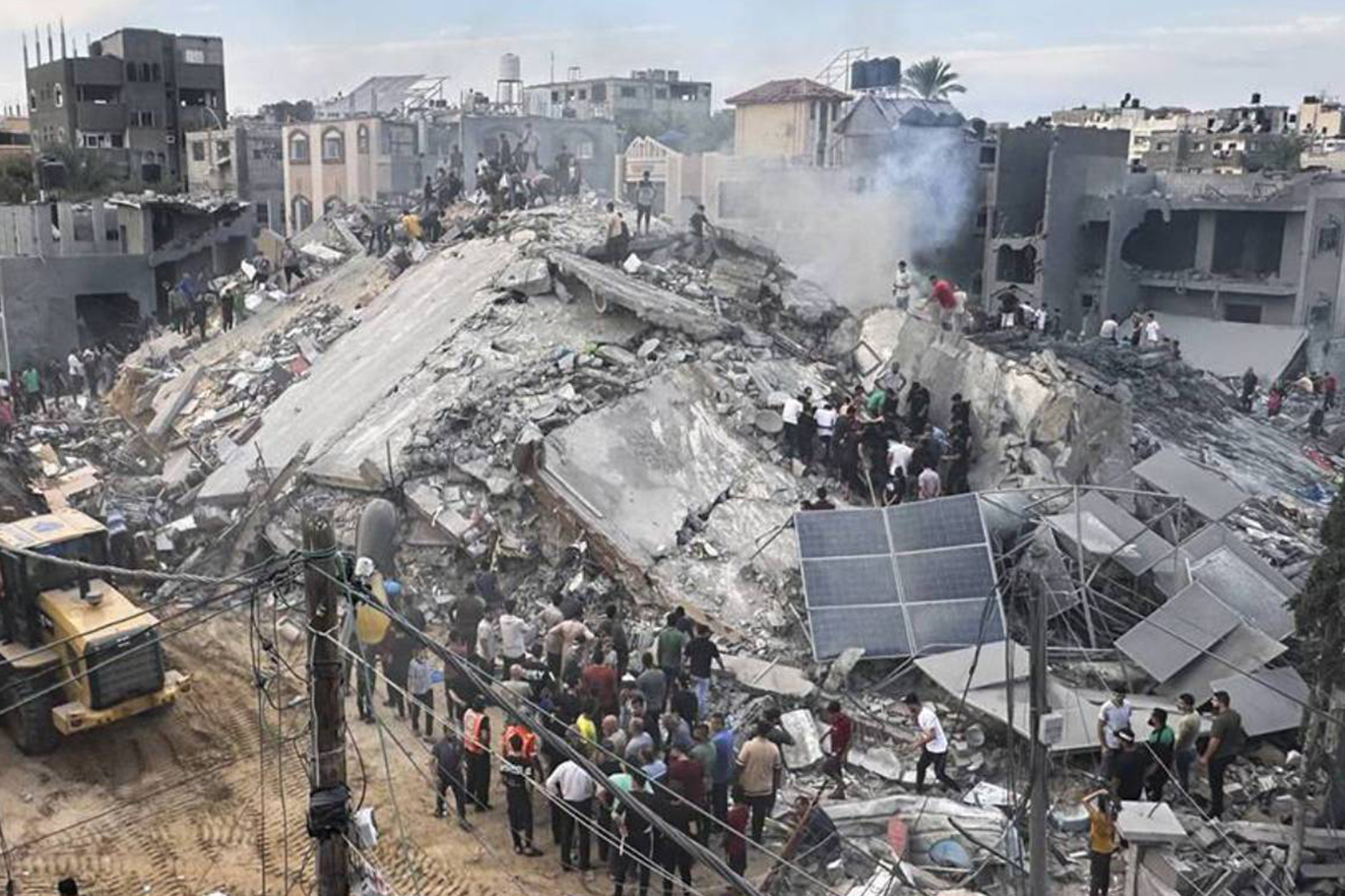 Gazze'de can kaybı 72 bin 72'ye yükseldi