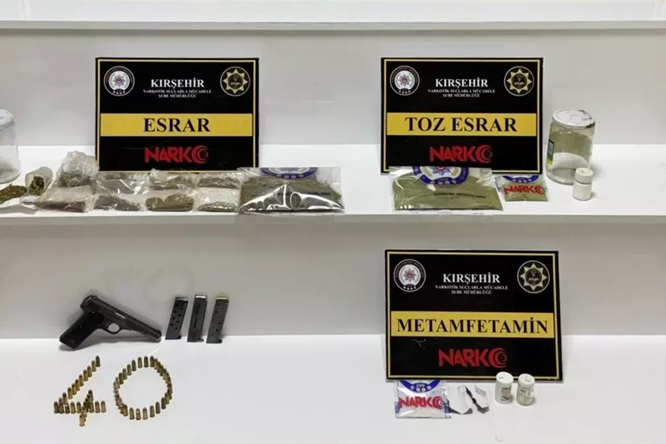 Kırşehir'de uyuşturucu operasyonu: 1 tutuklama