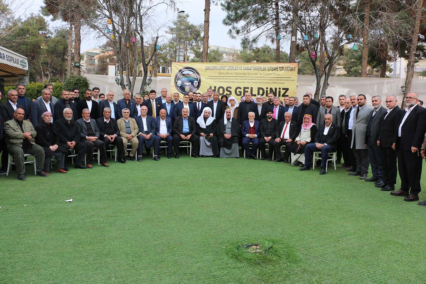 Şanlıurfa aşiret liderleri ve kanaat önderlerinden kapsamlı basın açıklaması