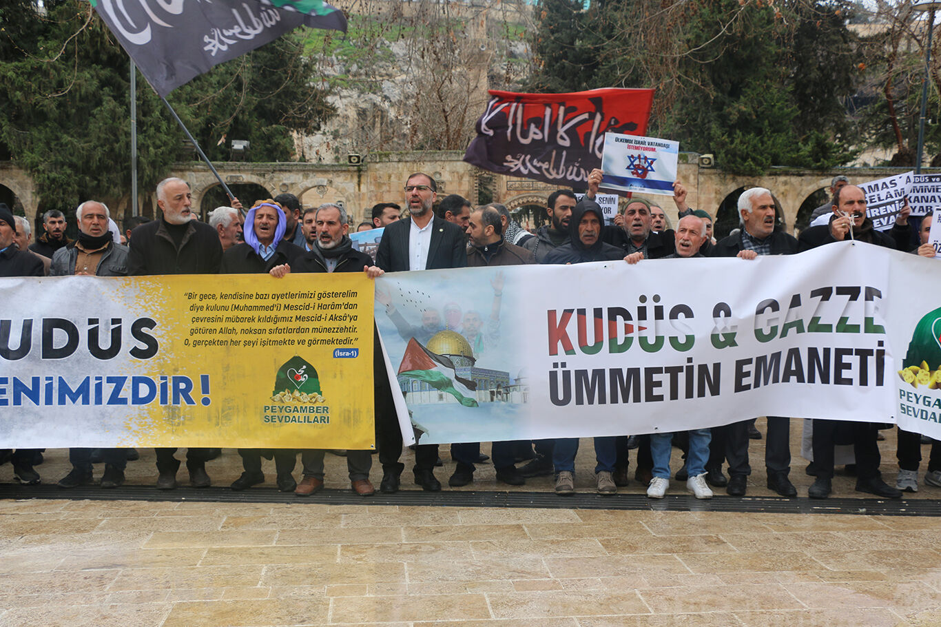 Şanlıurfa’da 'Dünya Kudüs Günü' açıklaması: Küresel barış, Kudüs'ün özgürlüğüne bağlı
