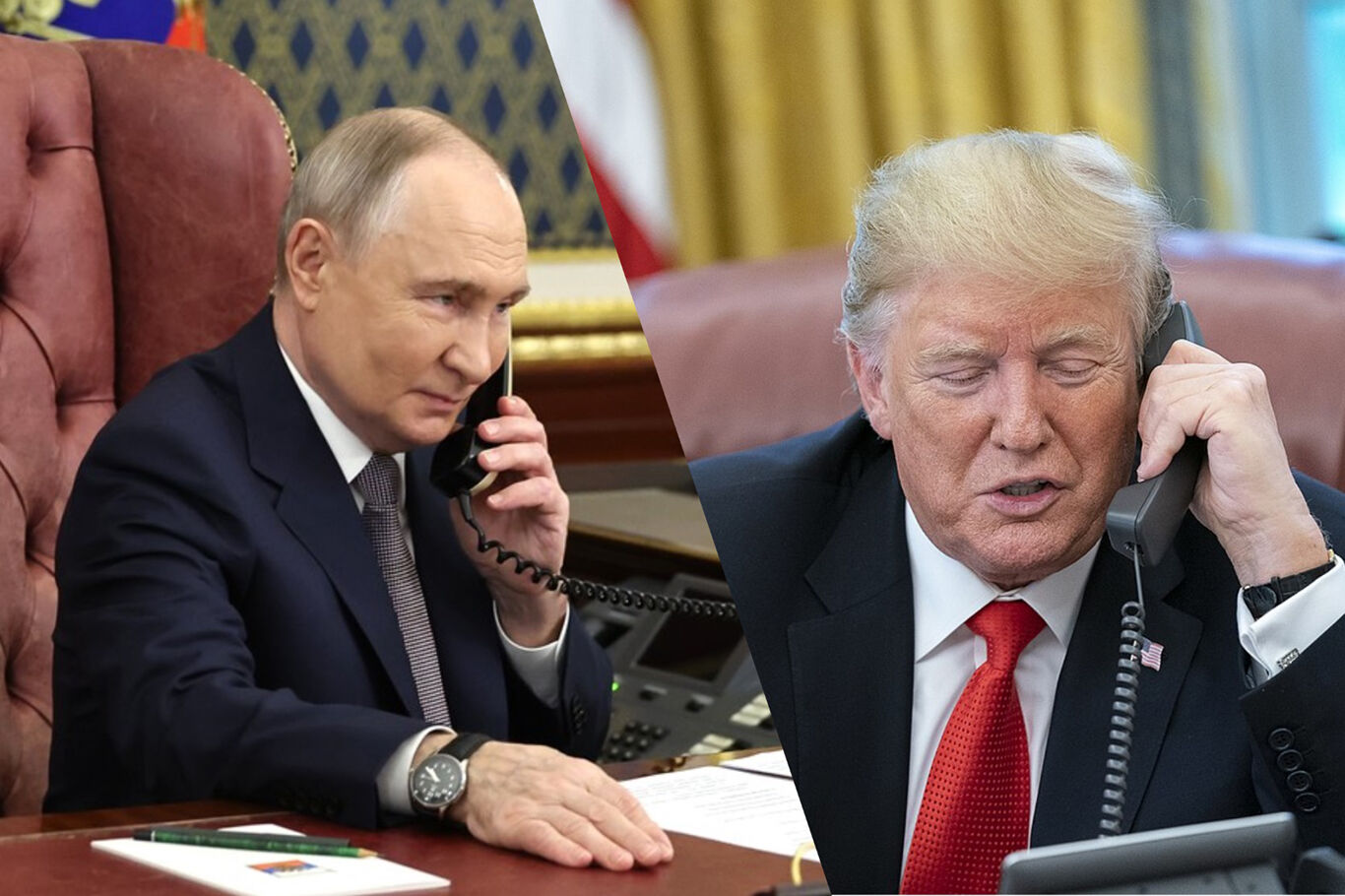 Trump ve Putin telefonda görüştü