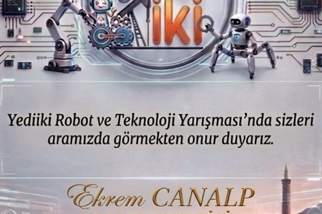 Batman'da Yediiki Robot Ve Teknoloji Yarışması düzenleniyor