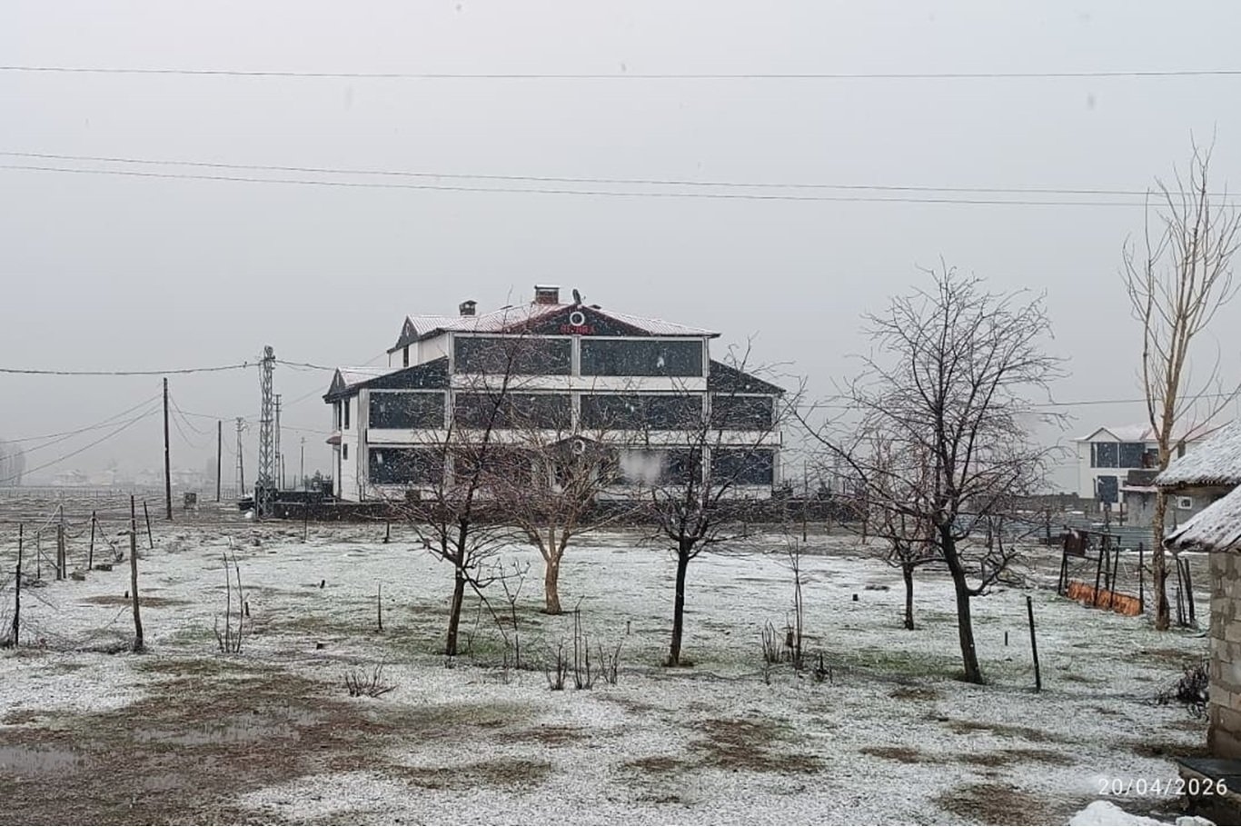 Bingöl'de kar yağışı etkili oldu