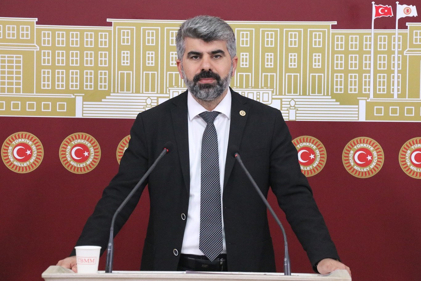 HÜDA PAR Milletvekili Dinç: Bu sistem eğri bir tornadır ve eğri tornadan doğru sap çıkmaz