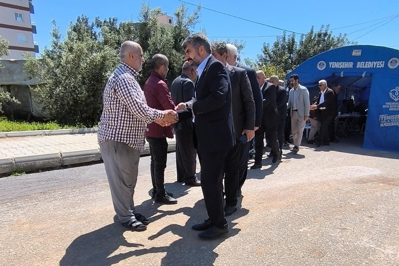 HÜDA PAR Milletvekili Dinç'ten taziye ziyareti