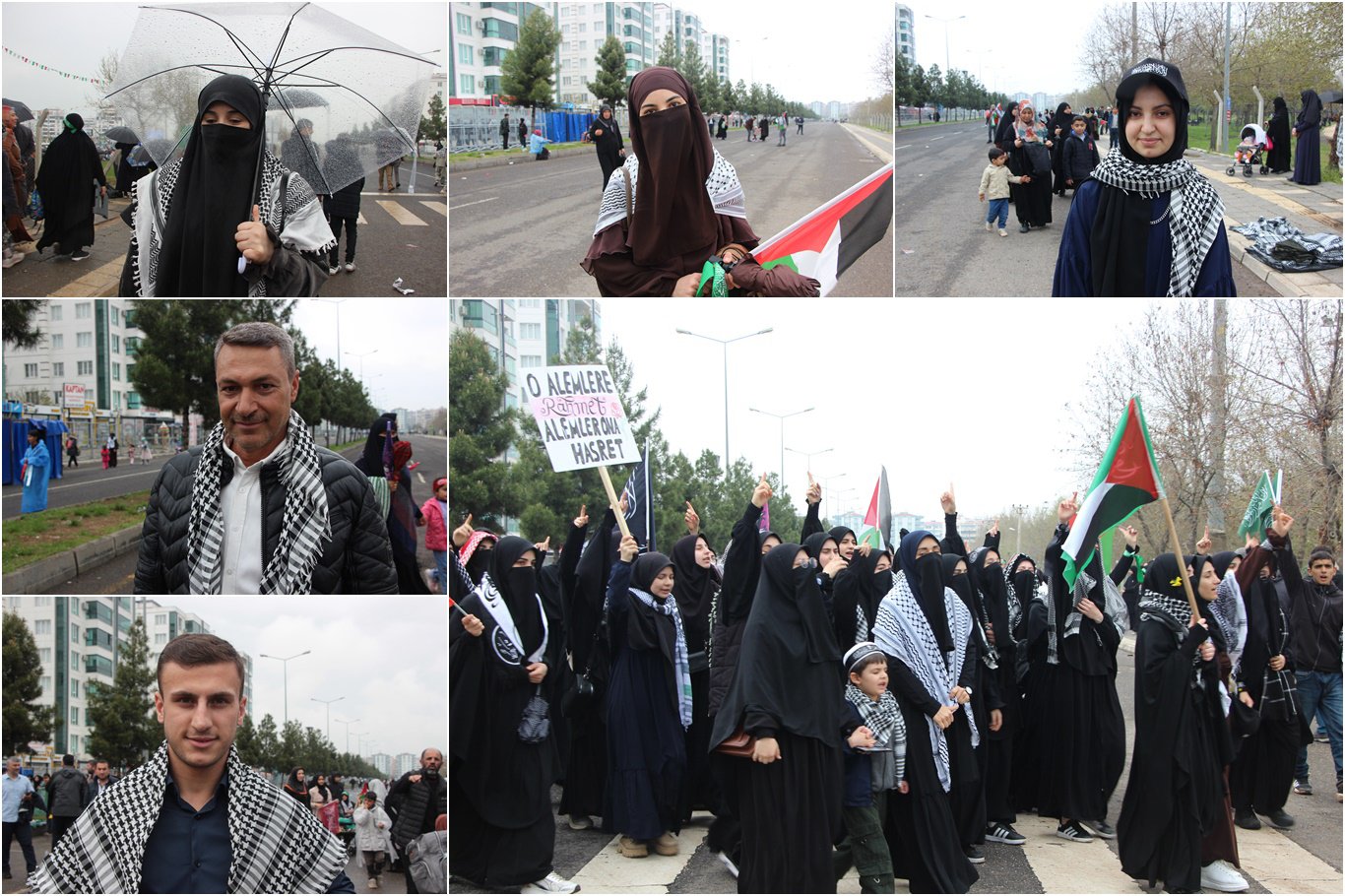 Mevlid-i Nebi etkinliğine farklı şehirlerden katılan vatandaşlar duygularını paylaştı