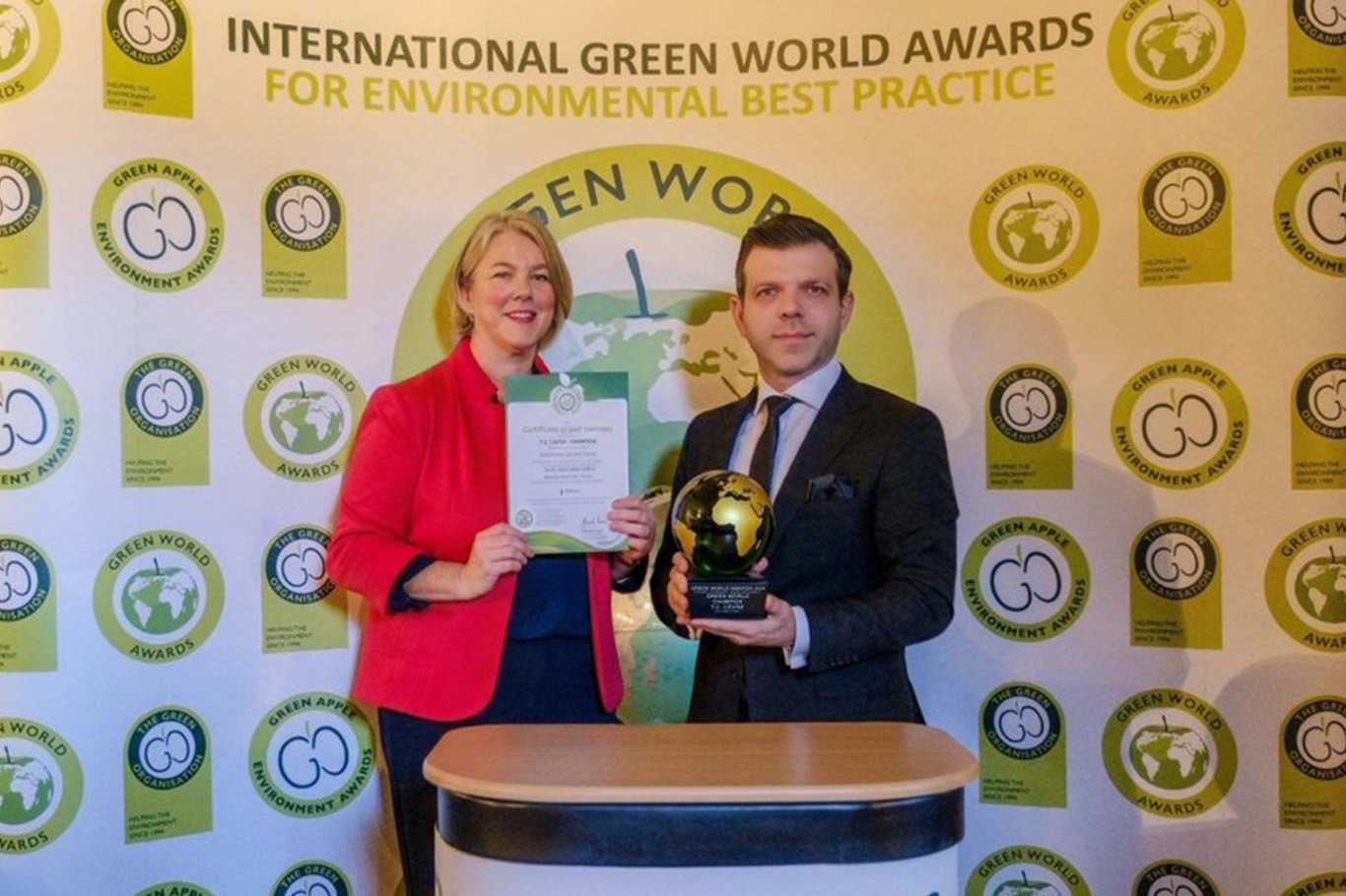 Sıfır Atık Projesi 'Yeşil Dünya Şampiyonu' seçildi