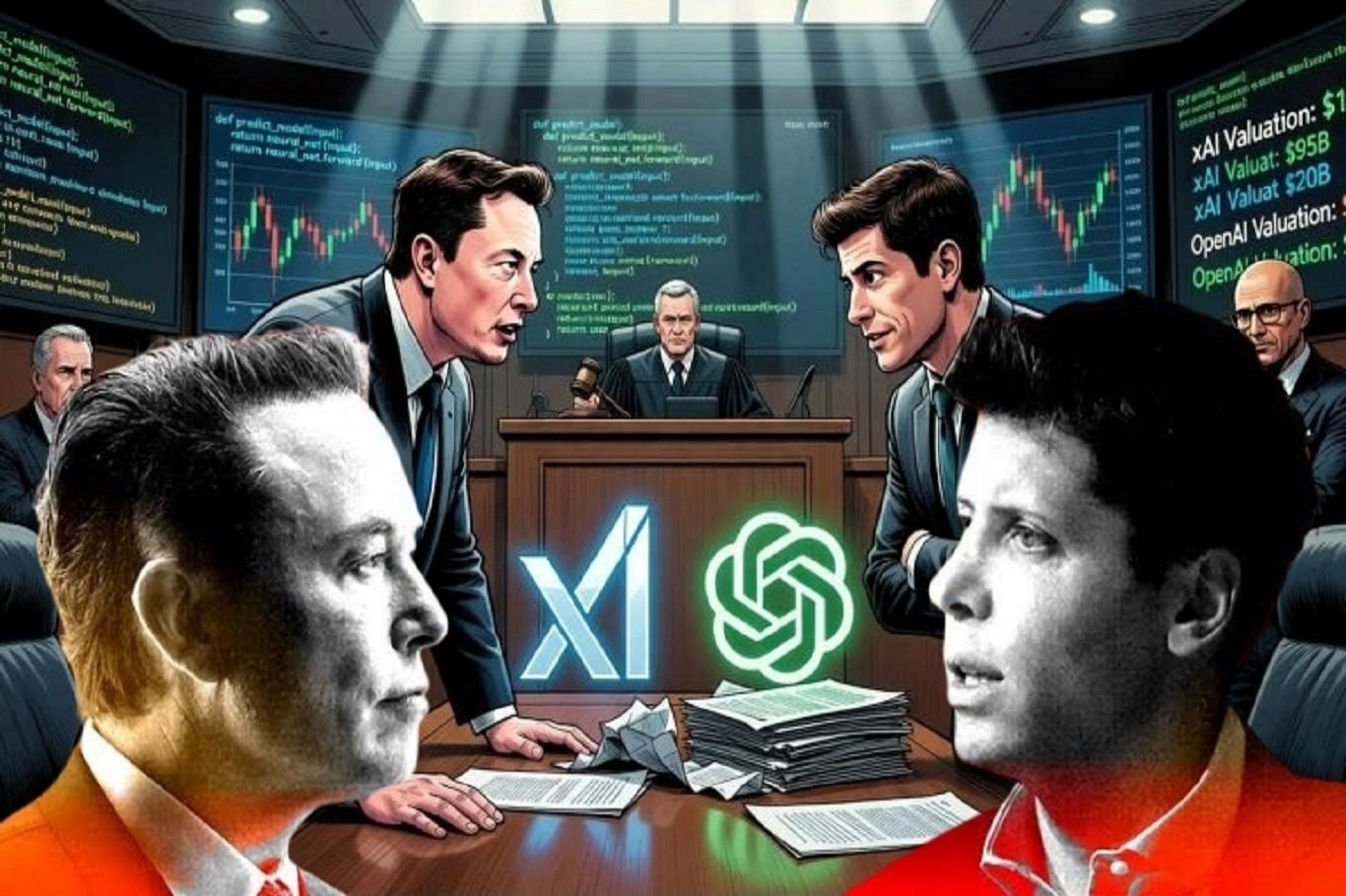 Silikon Vadisi'nin kirli savaşı: Musk-Altman kavgası mahkemede