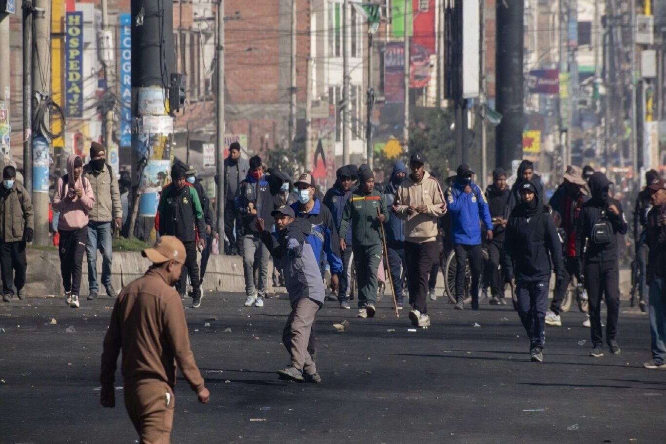 Bolivya'daki protestolar ikinci haftasında: La Paz'da protestolar ve polis müdahalesi devam ediyor