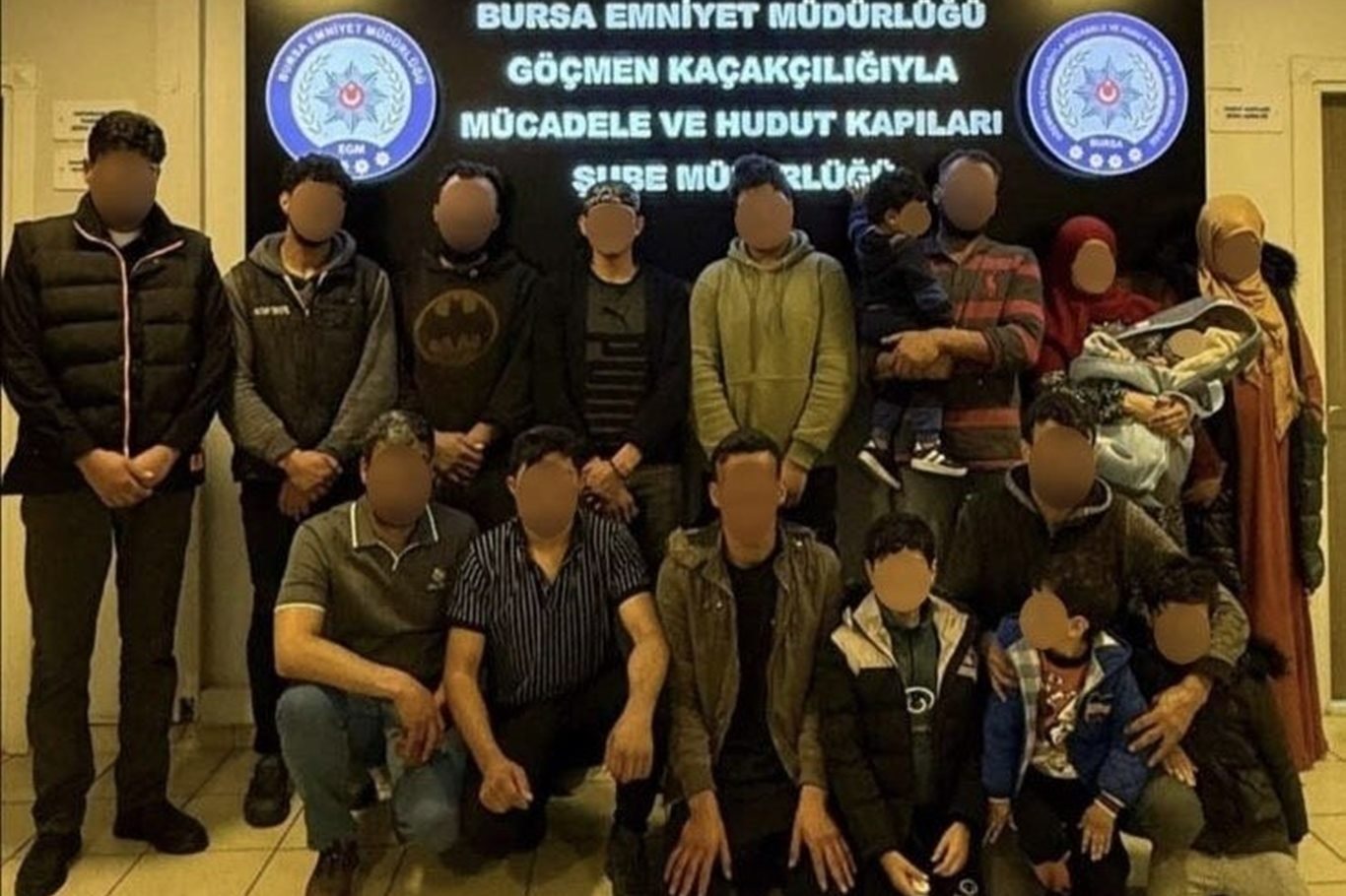 Bursa'da göçmen kaçakçılığı operasyonu: 24 gözaltı