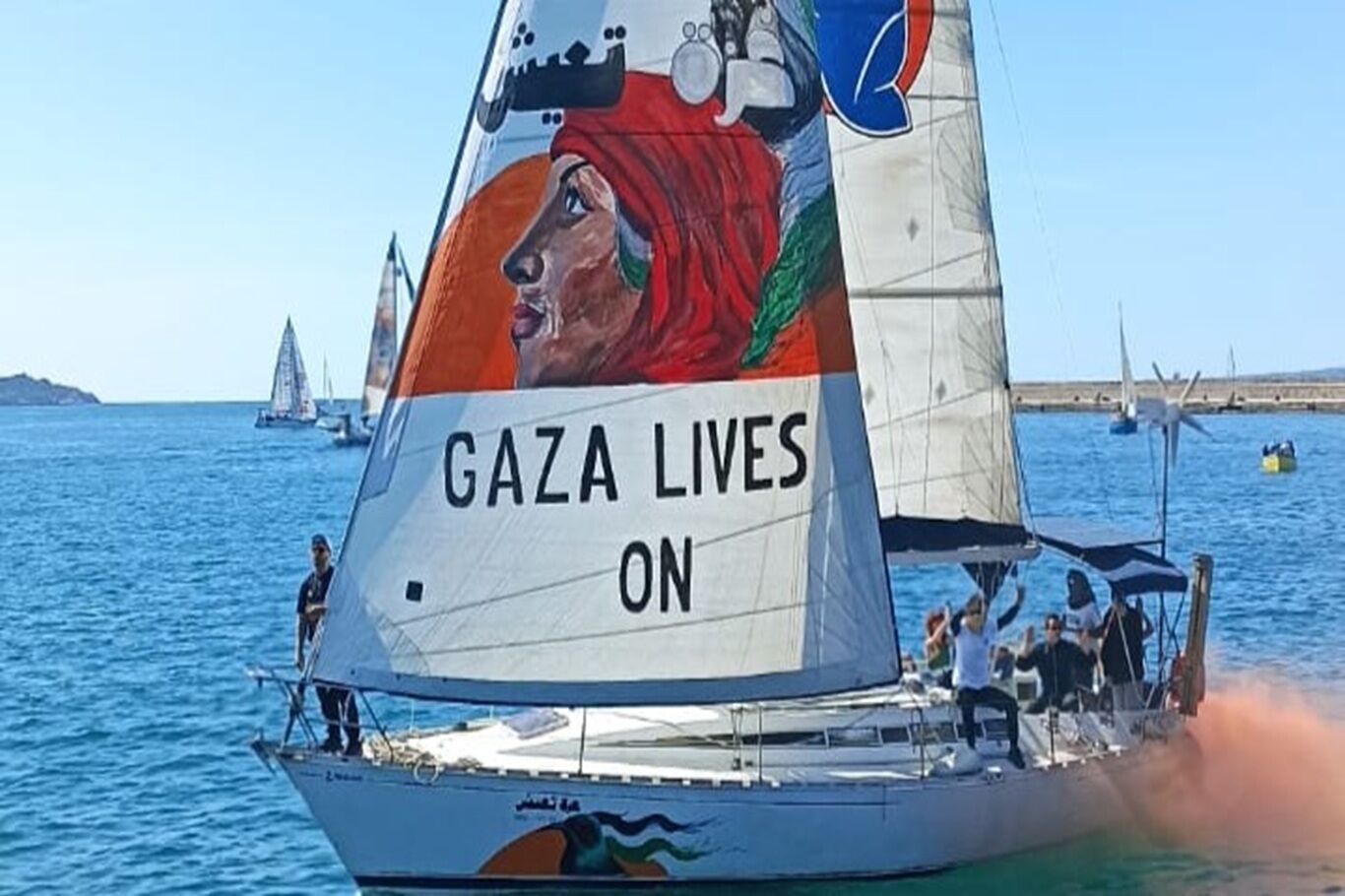 Cannes'da 'Gazze Yaşıyor' mesajı