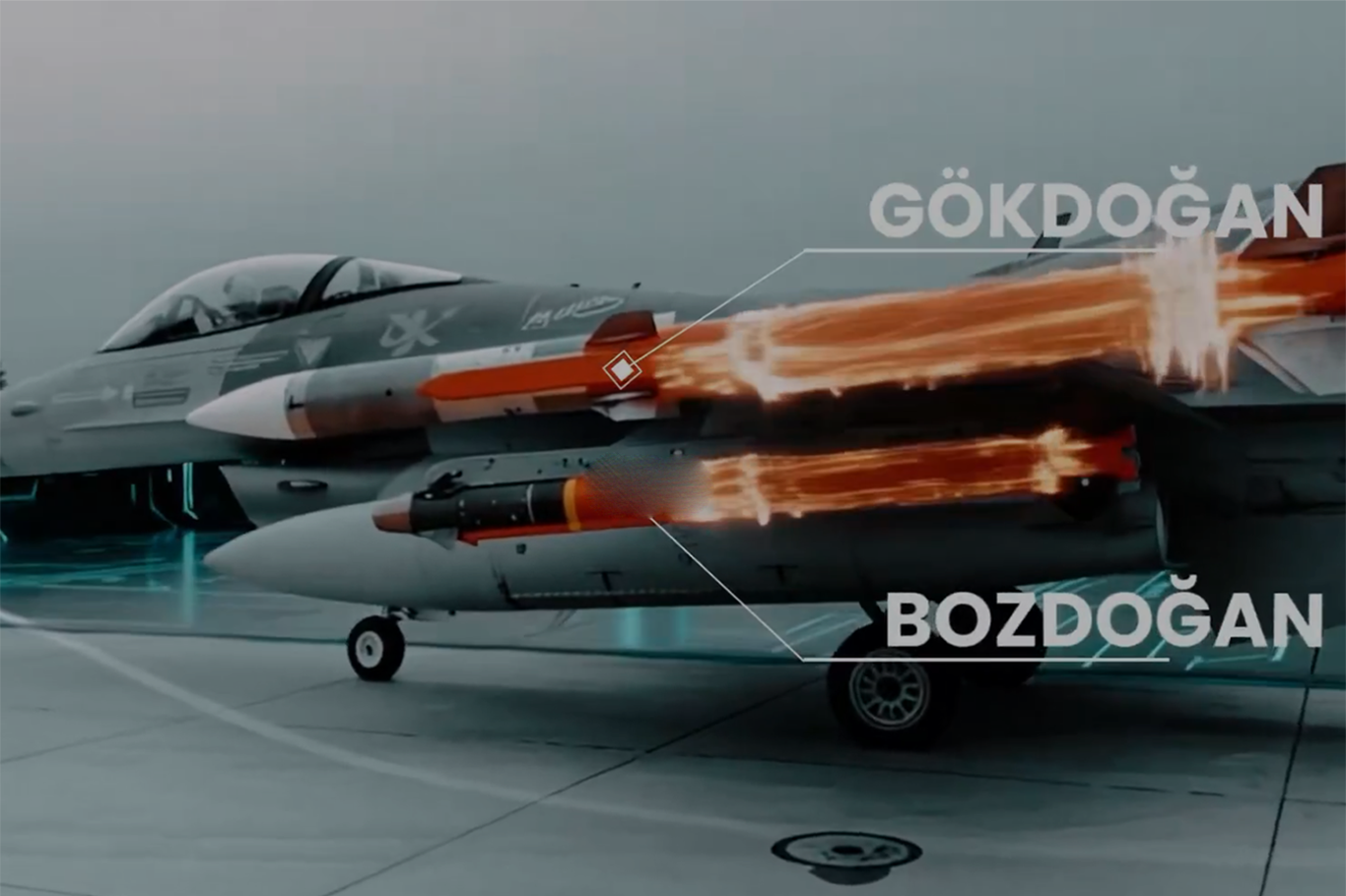GÖKDOĞAN ve BOZDOĞAN harp başlıklı atış testini geçti