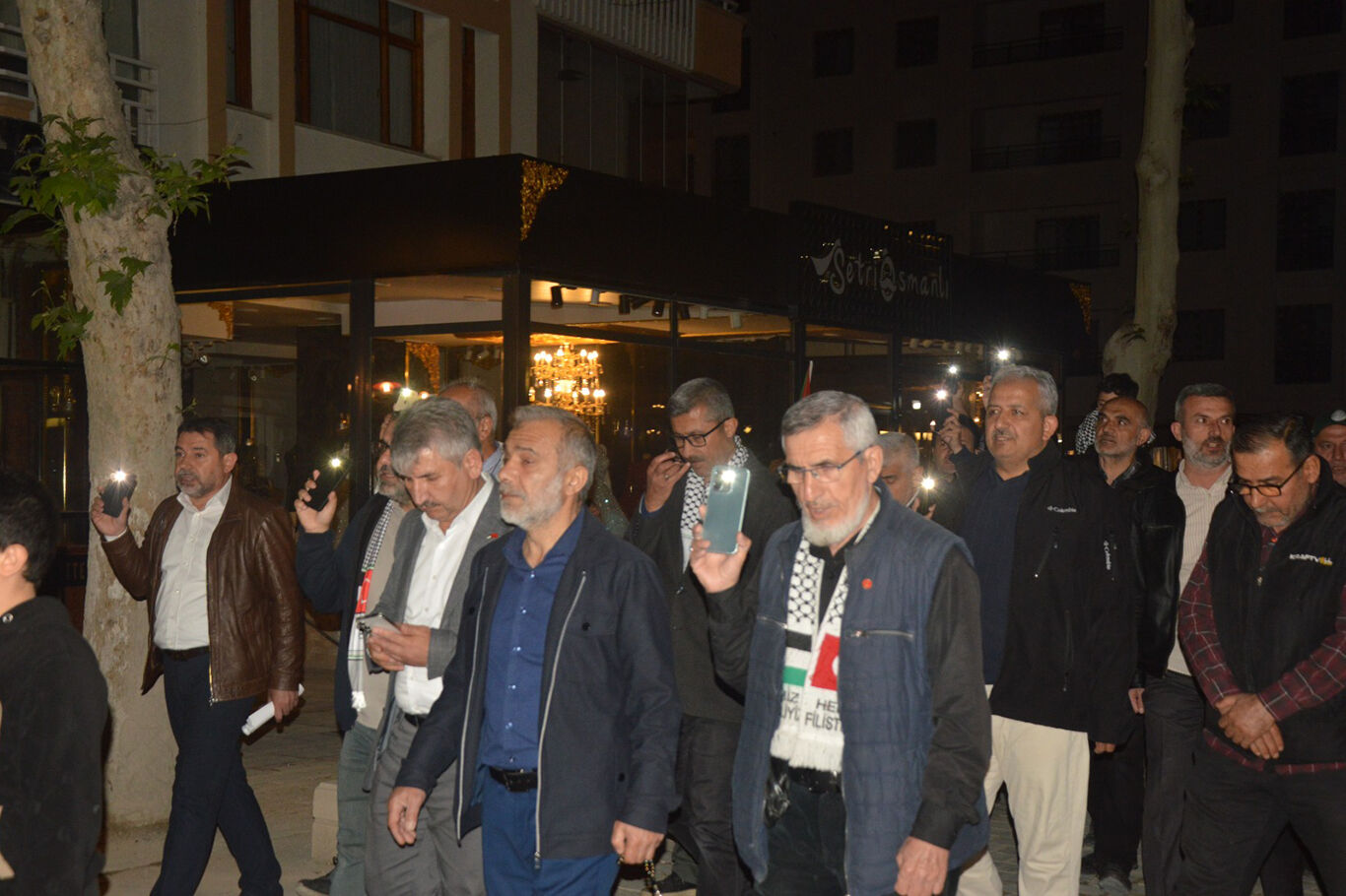 Malatya'da 'Sumud ve Gazze İçin eylemdeyiz' yürüyüşü