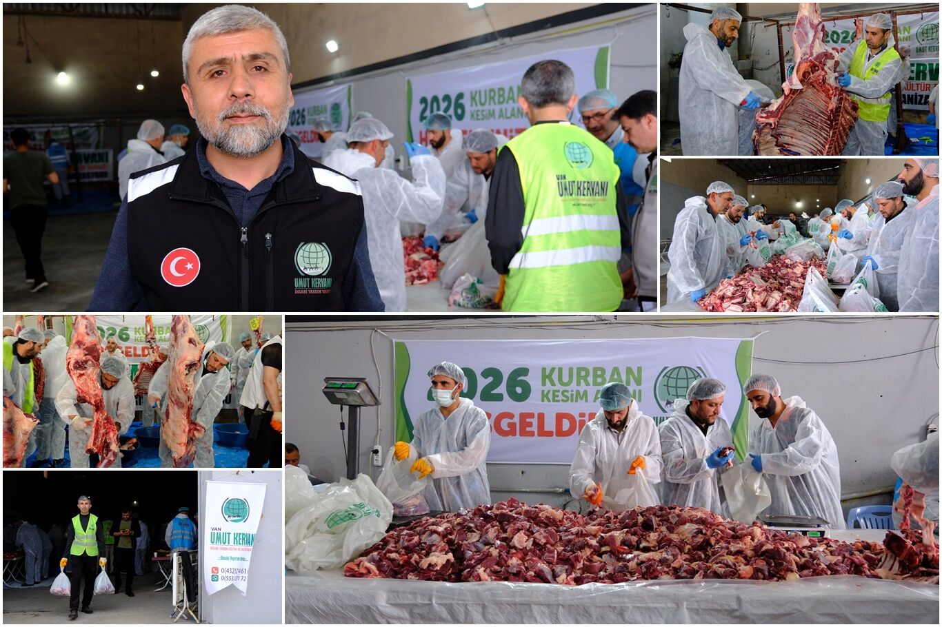 Umut Kervanı'ndan Van'da kurban organizasyonu: Yüzlerce aileye kırmızı et ulaştırılacak