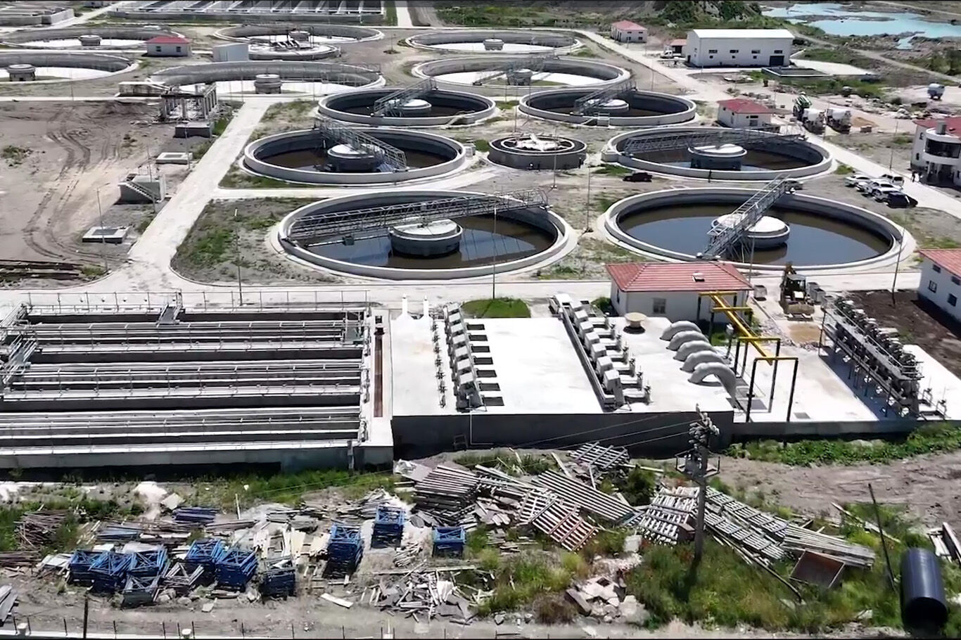 Elazığ'da ileri biyolojik atık su arıtma tesisi hizmete alındı