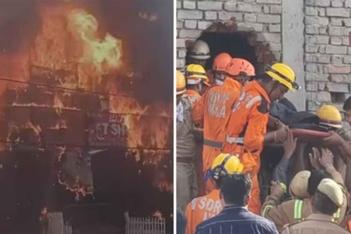 Hindistan'da eğitim merkezinde yangın: 14 ölü