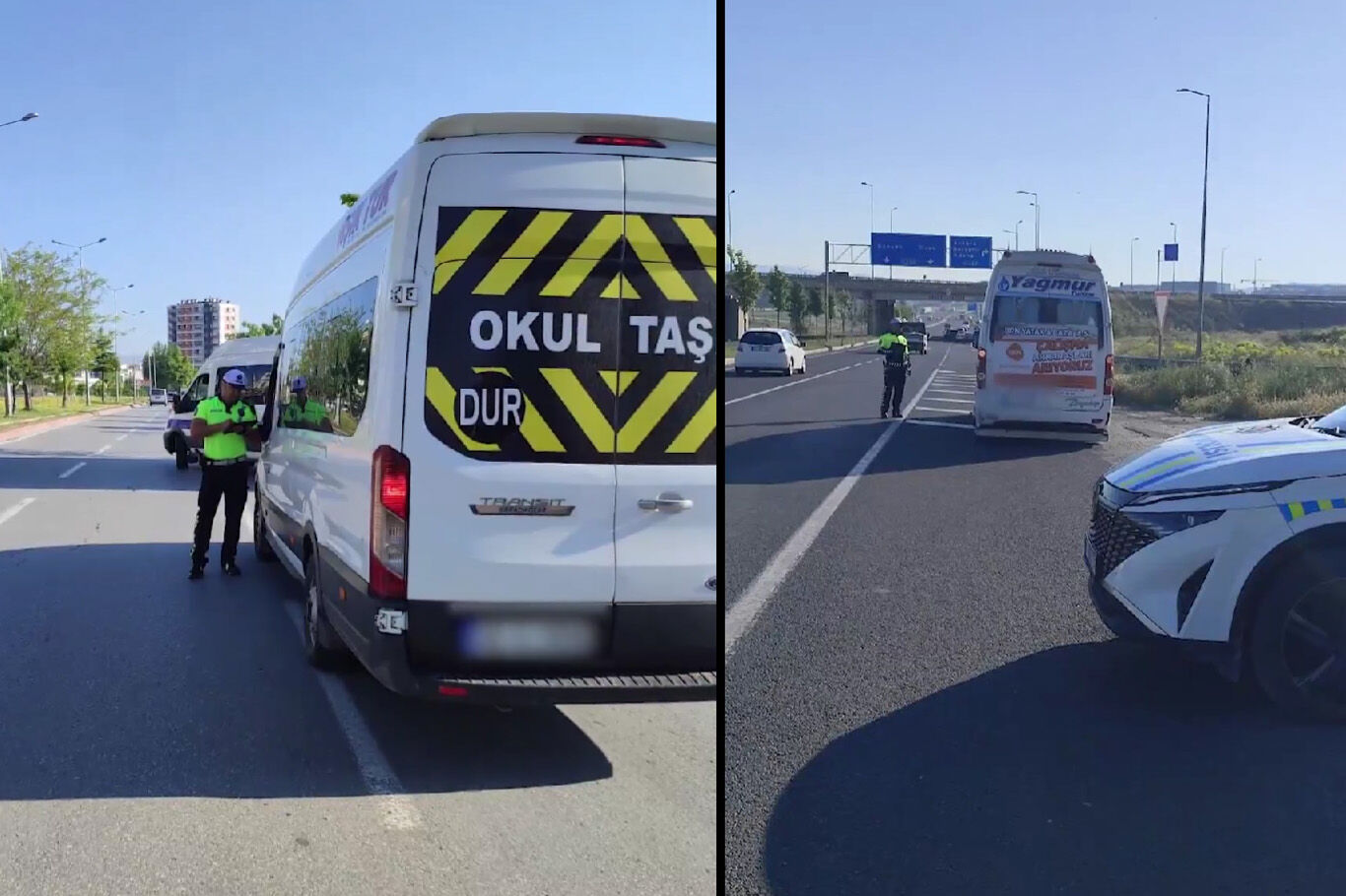 Kayseri'de bir haftada bin 465 sürücüye trafik cezası
