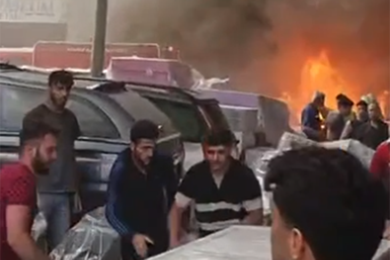 Konya'da Tenekeciler Sanayi Sitesi'nde yangın paniği