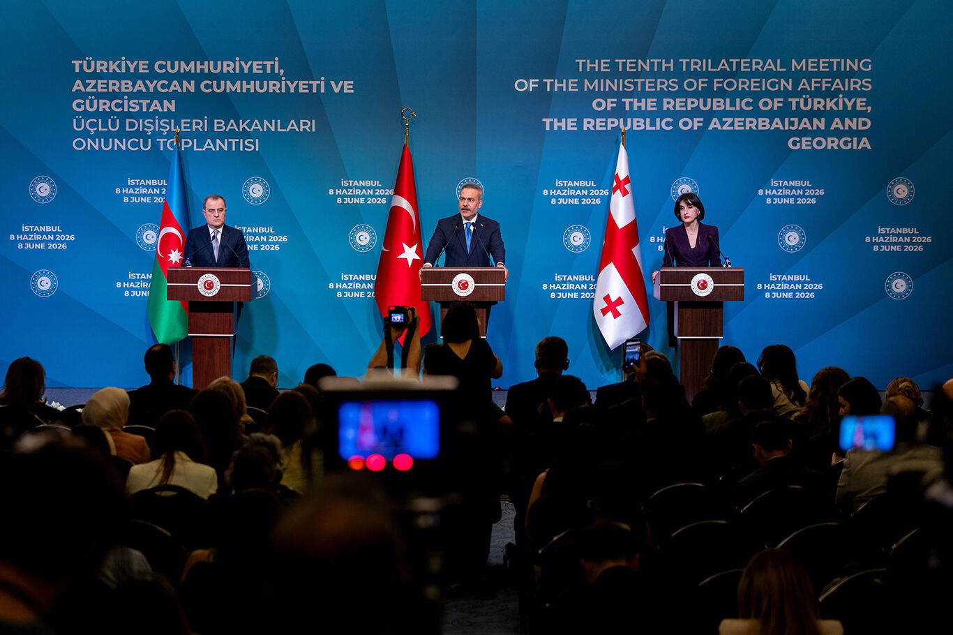 Türkiye-Azerbaycan-Gürcistan arasında İstanbul Bildirgesi imzalandı