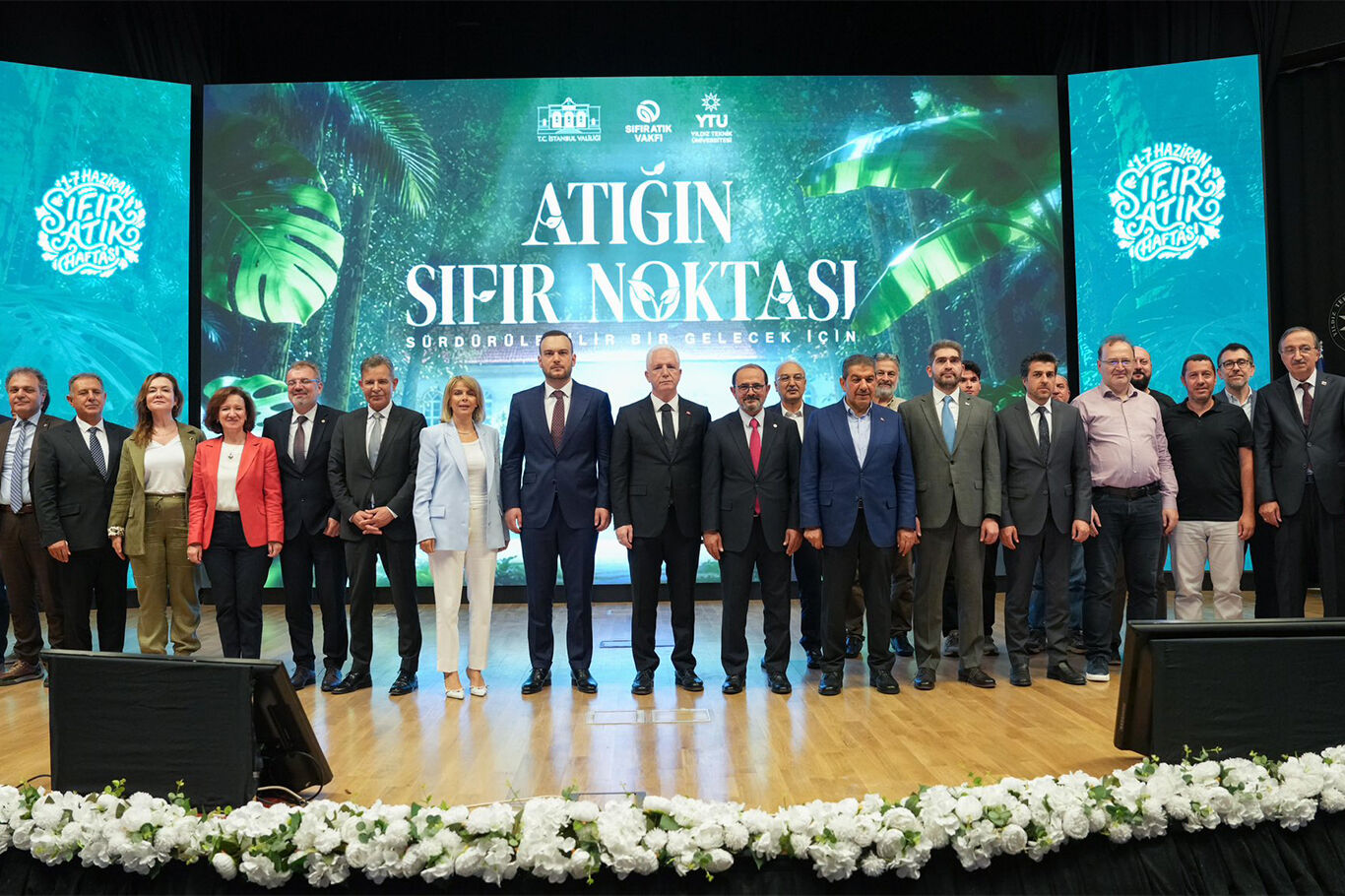 Yıldız Teknik Üniversitesi'nde 'Atığın Sıfır Noktası' programı düzenlendi