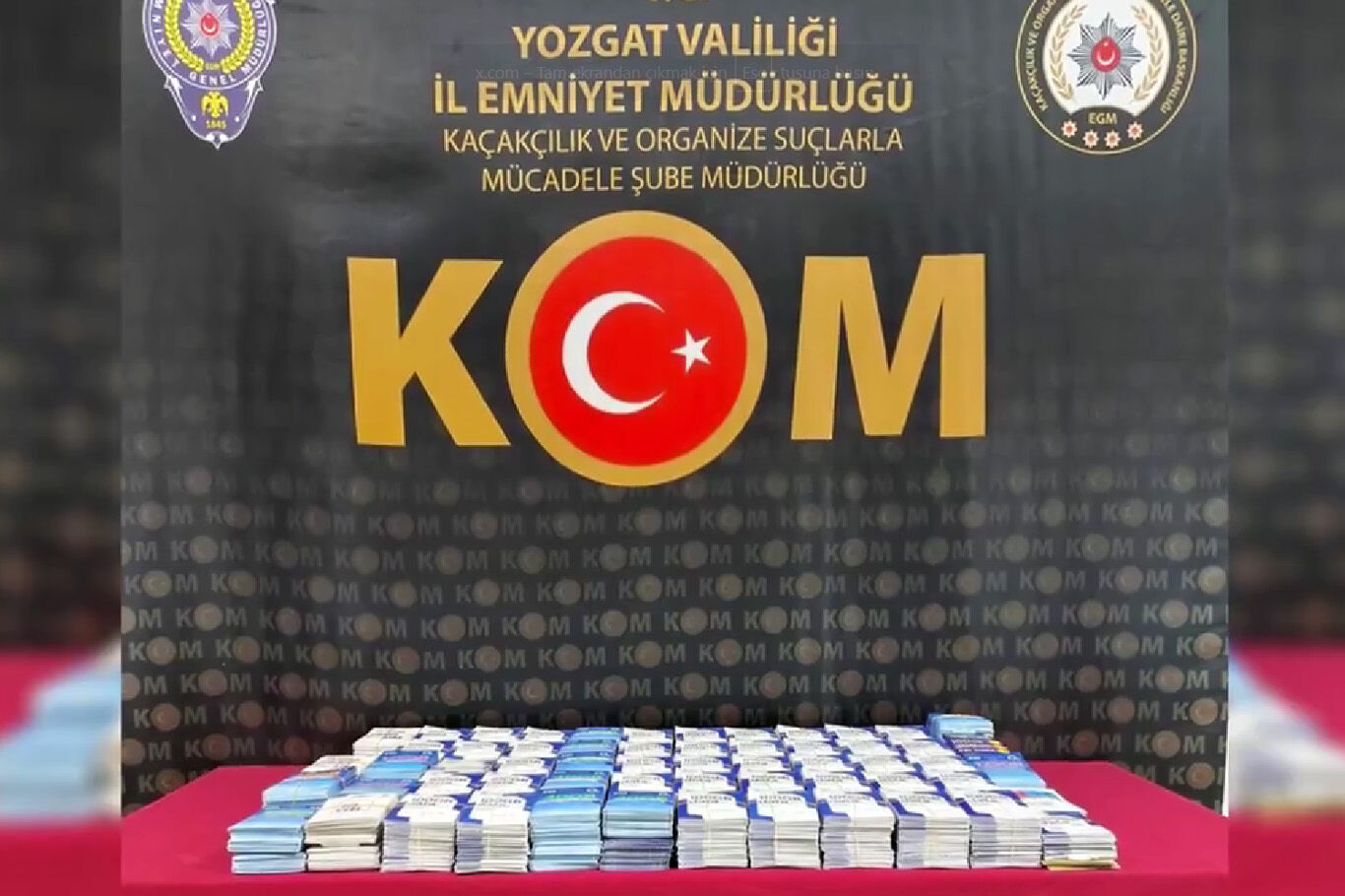Yozgat'ta operasyon: 2 bin 362 yurt dışı menşeli SIM kart ele geçirildi