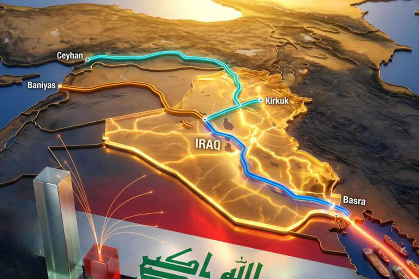 Irak petrol ihracatı için iki yeni güzergâh açmayı planlıyor