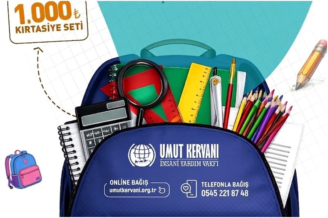 Bingöl Umut Kervanından kırtasiye yardımı çağrısı