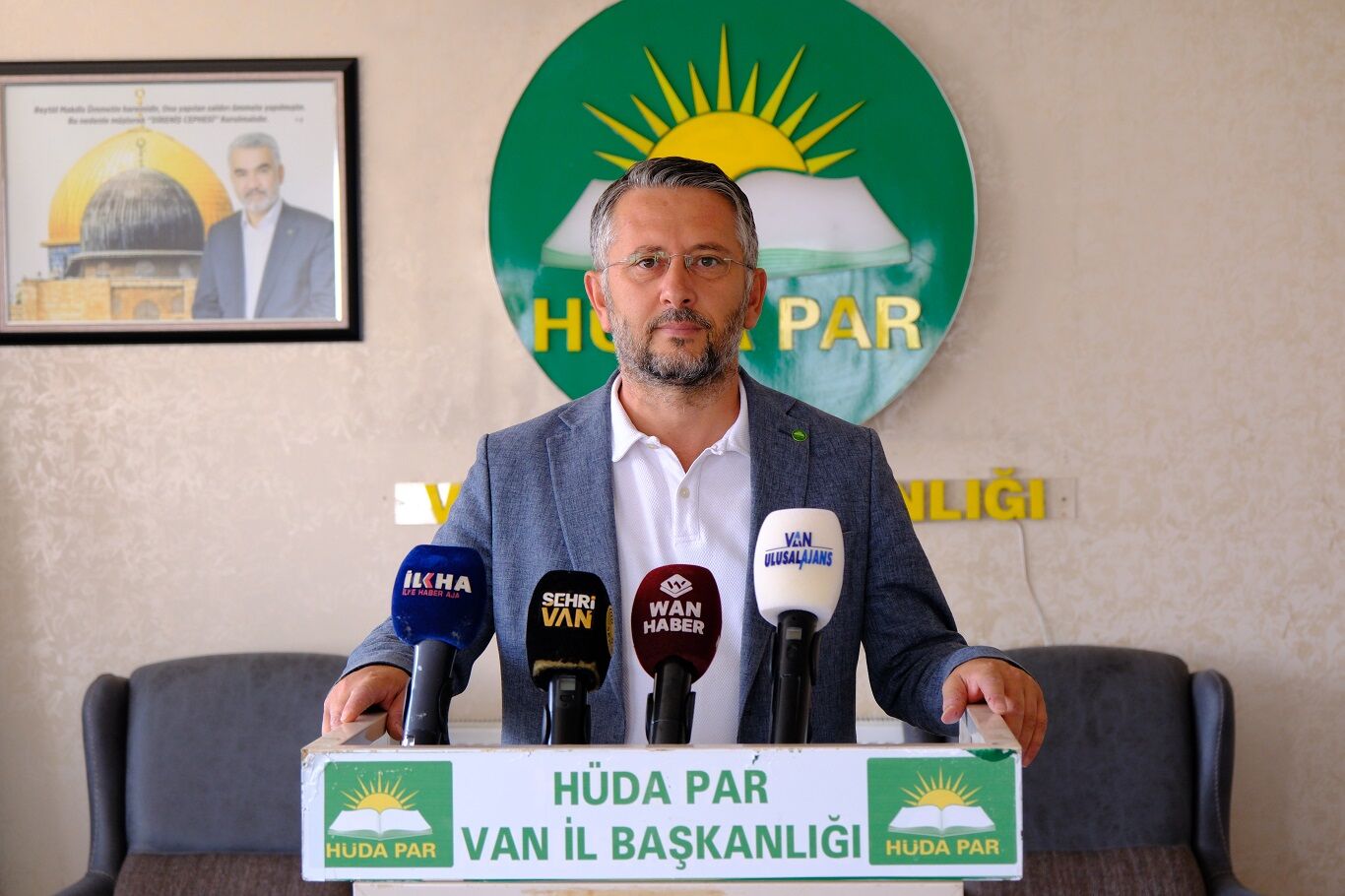 HÜDA PAR Van İl Başkanı Sayğın'dan kongreye davet