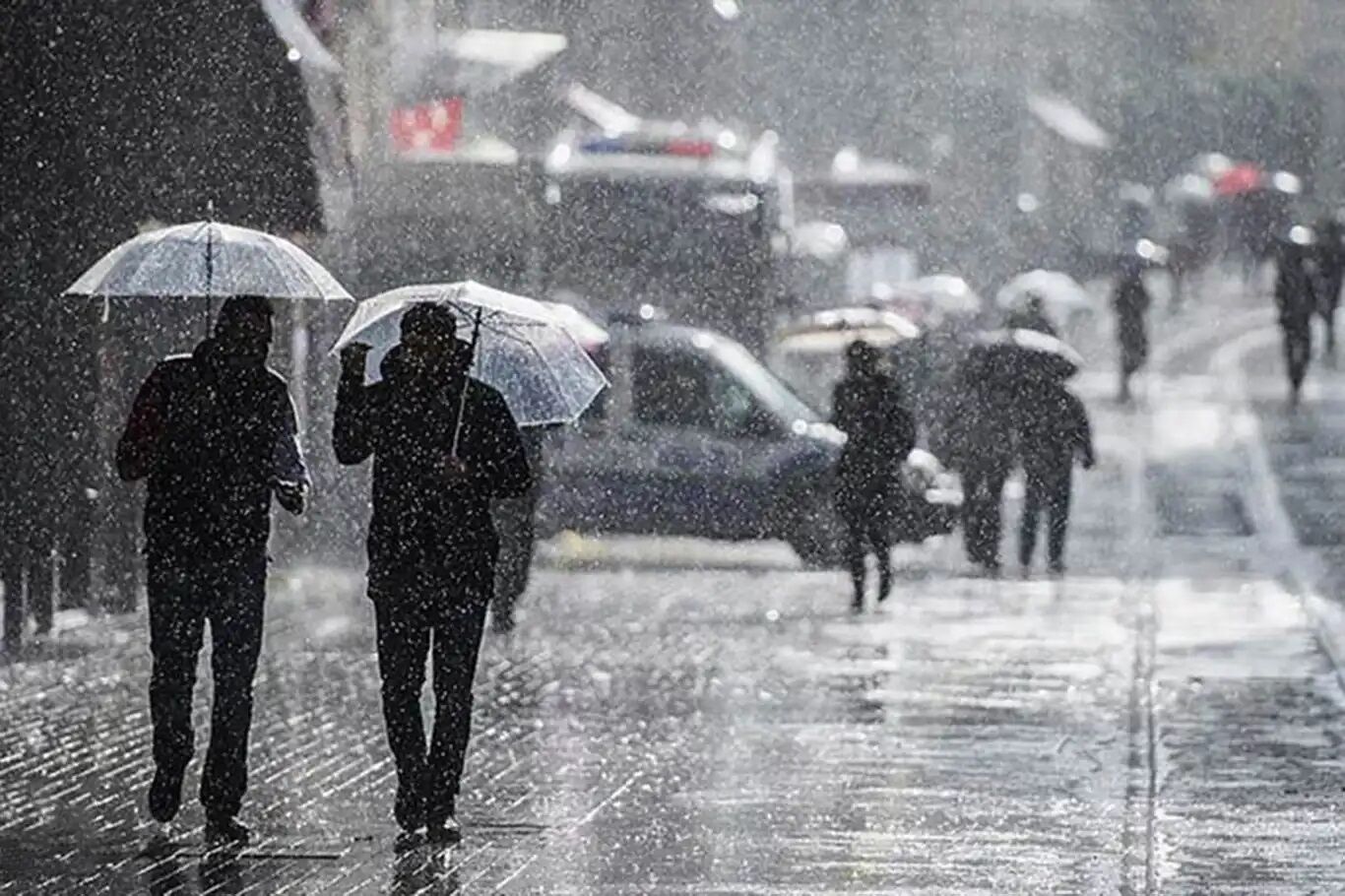 Ankara'da sağanak etkili oldu 